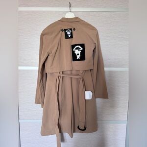AVTANDIL 2 in 1 Trench Coat In Beige Sz. S